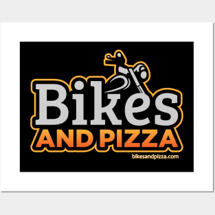 Bikes And Pizza Posters and Art